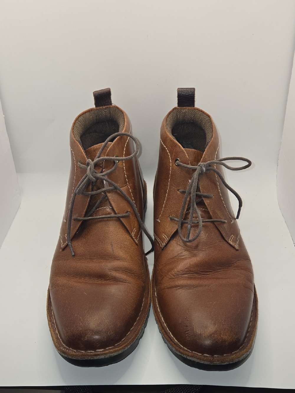 Crown Vintage Mens Renton Chukka Boot Brown Sz 12